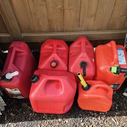 5-Gallon Gas Cans - $15