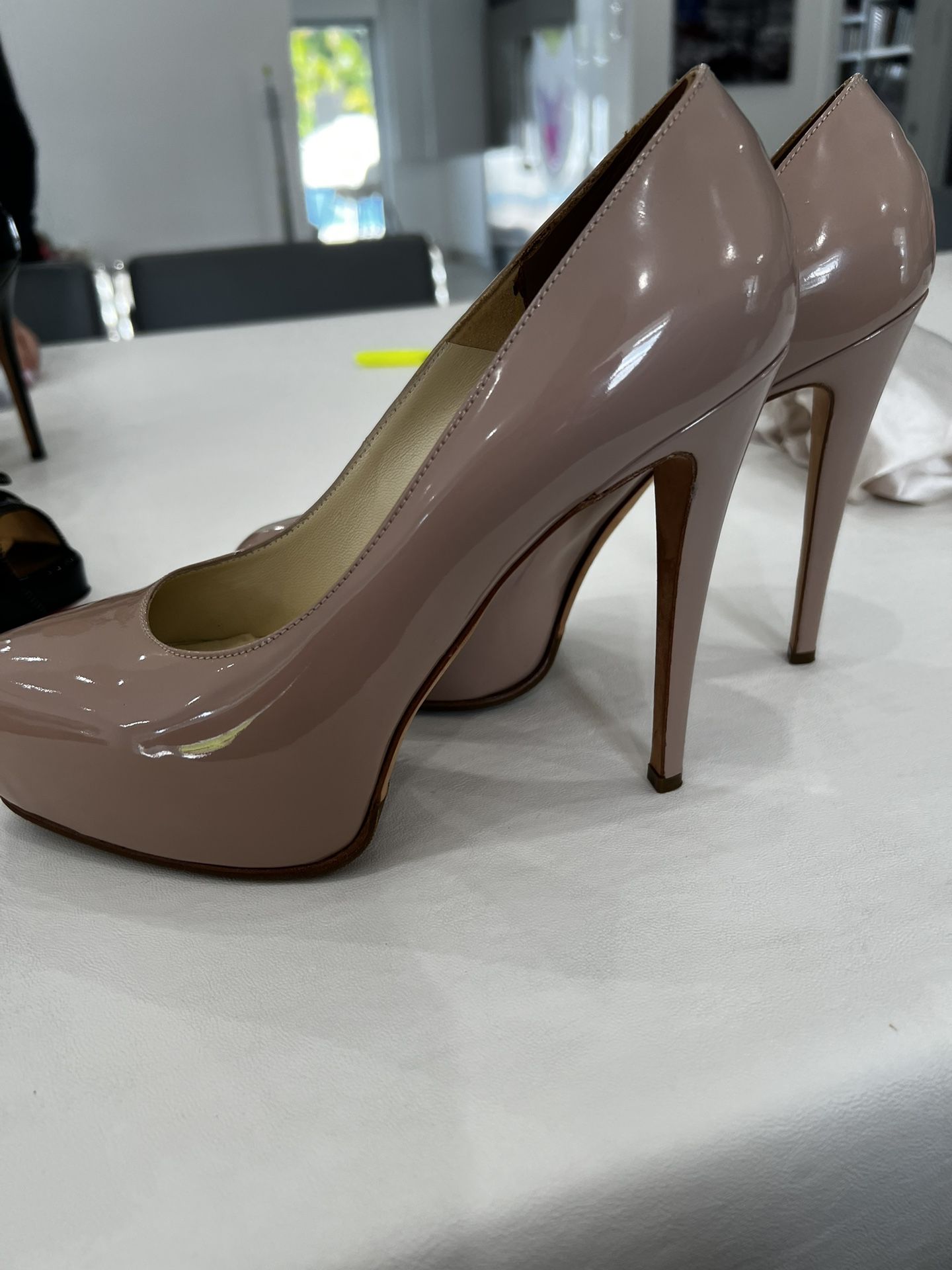 Brian Atwood Nude Pumps