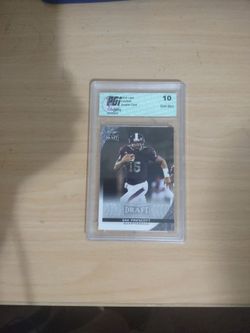 Dak Prescott 2016 rookie card Graded 10 Gem Mint Pristine Grading International