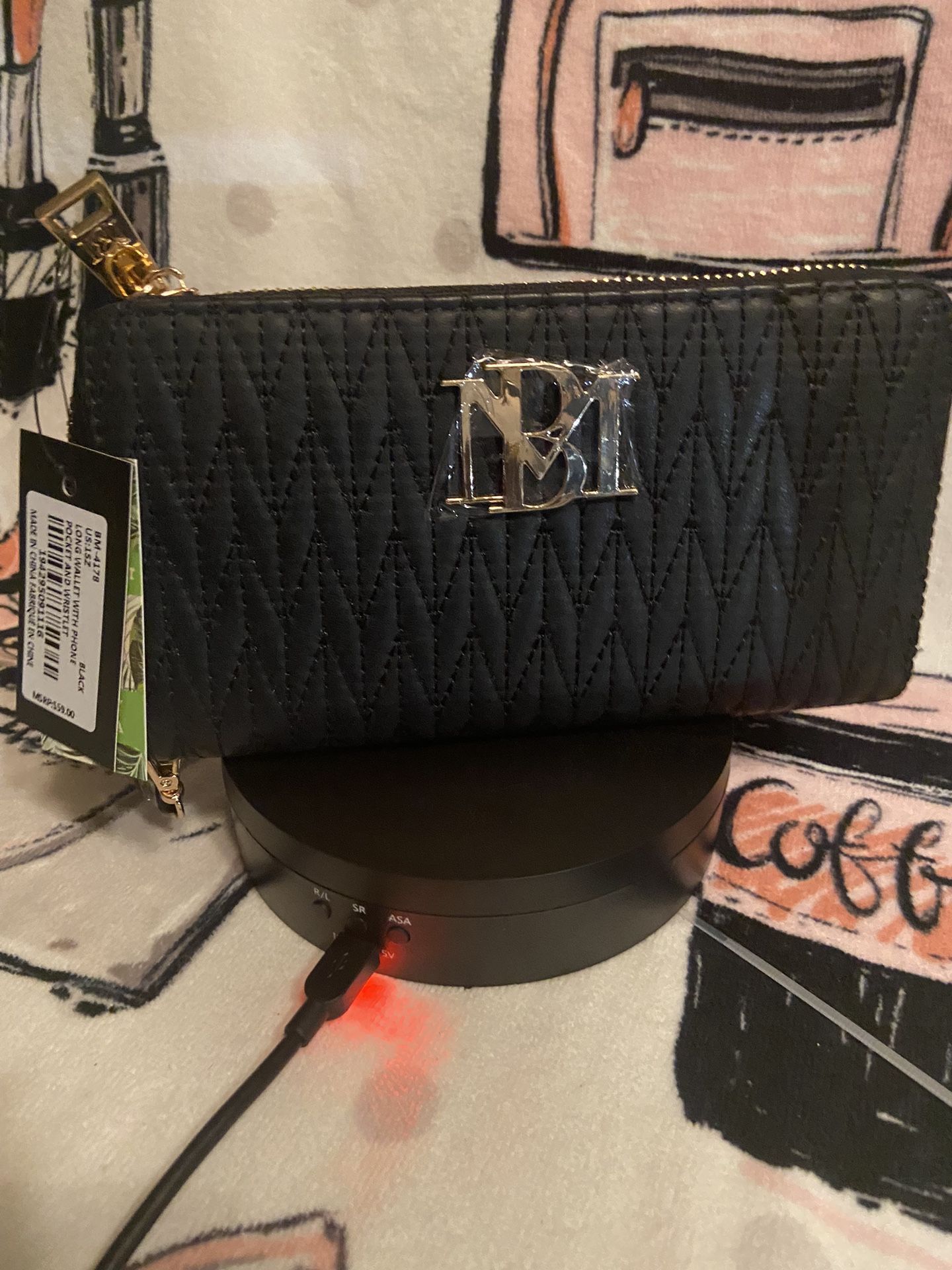 This Is A Brand New Badgley Mischka phone wallet