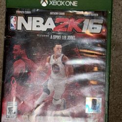 NBA 2k16 For Xbox One 