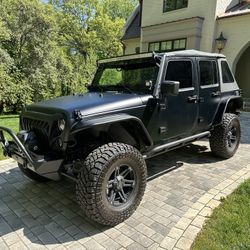 2008 Jeep Wrangler Unlimited Rubicon Sport Utility 4 Door Soft Top