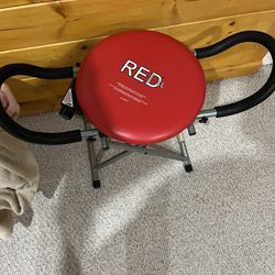 Red Workout Machine 