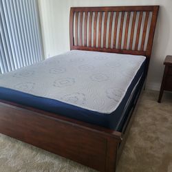 NEW QUEEN SIZE SET MATTRESS AND BOX SPRING-2PCS