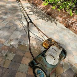 Craftman Vintage Reel Lawnmower Model #123-571052 Eighteen In. Cut Sears