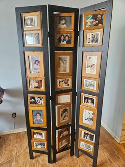 Swivel Photo Frame 3-Panel Room Divider / Screen
