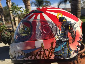 Custom motorcycle helmet XS-small