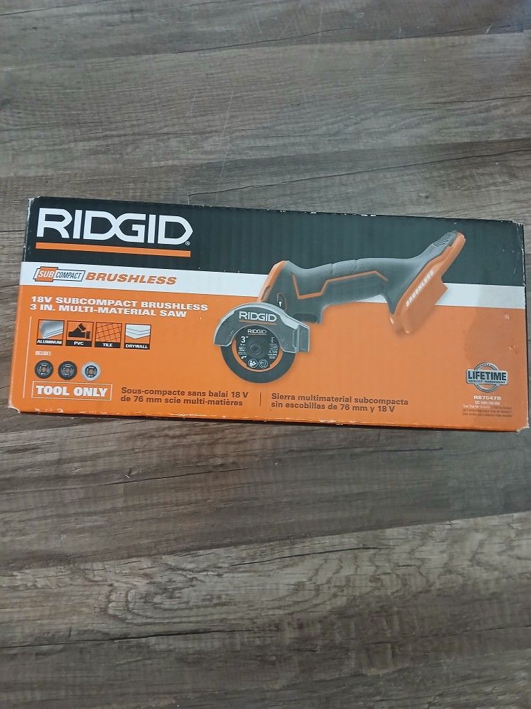 Rigid 18v Subcompact Brushless