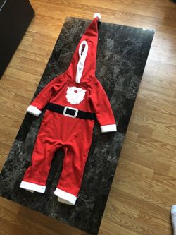 Cat & Jack Baby Santa Onesie (18 Month)