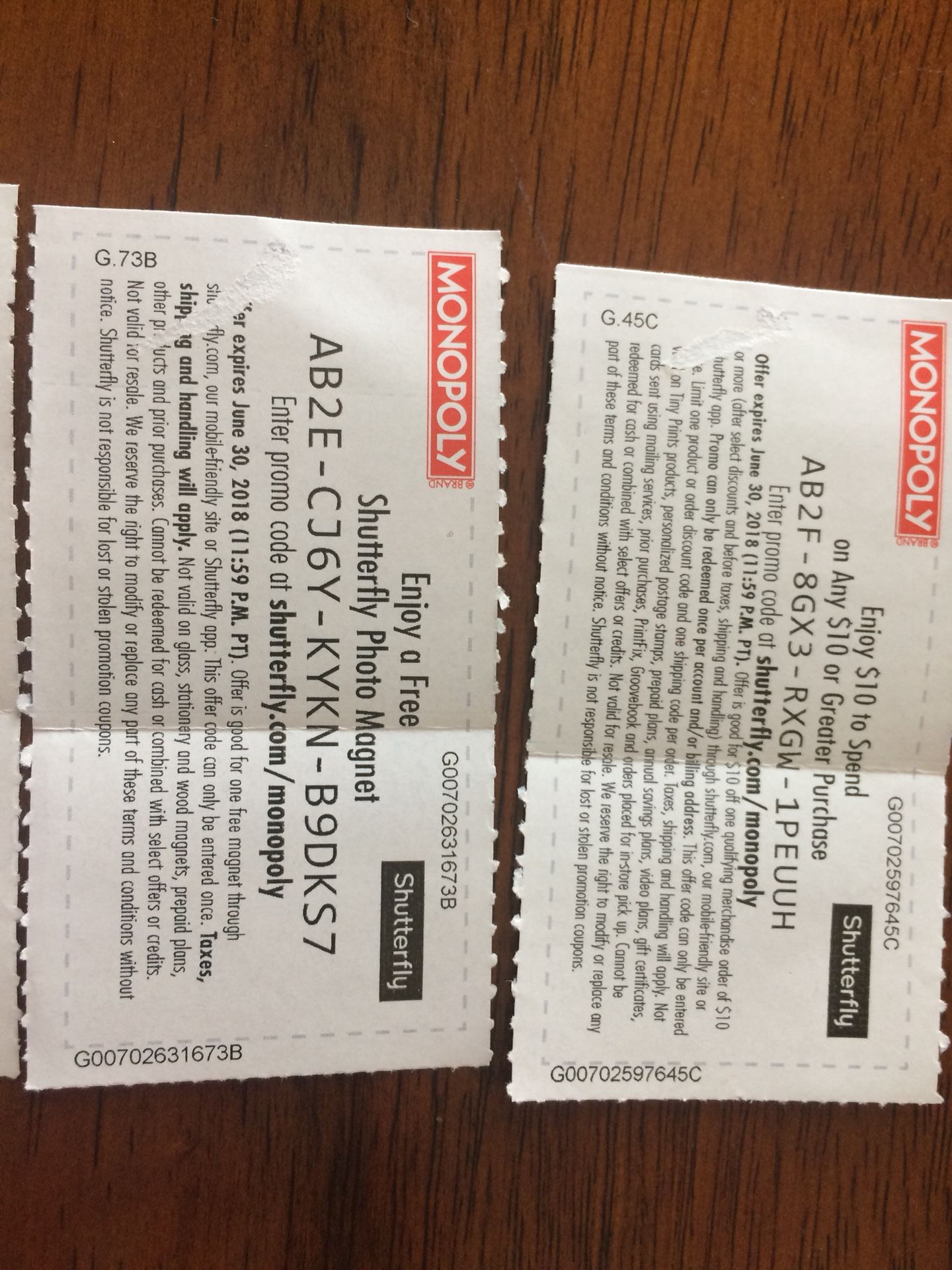 Shutterfly promo codes