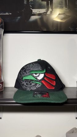New Y2K 2000s WYNN Mexico Flag & Embroidered Eagle SnapBack Hat