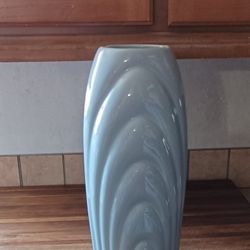 Vintage 1980s Art-Deco Ceramic Vase