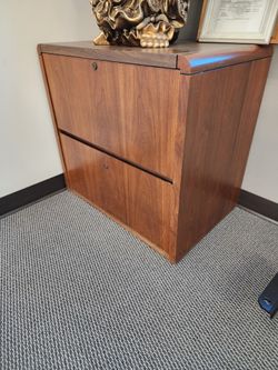 Vintage National BRAND office File Cabinet