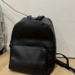 Louis Vuitton Racer Backpack Monogram Shadow Black