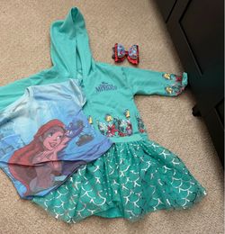 Little Mermaid outfit size 4T