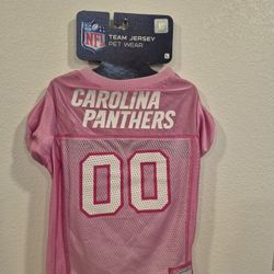 New,Pets First Licensed NFL Jersey,  Carolina Panthers,  Large 