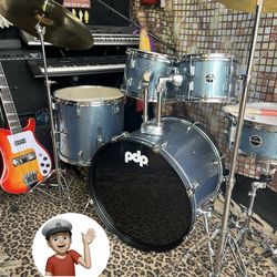 🔥 DW PDP NEW DRUM SET COMPLETE DRUMS
