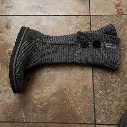 Crochet Grey Uggs Size 7 