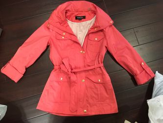 women's raincoat with hood stylish size XS