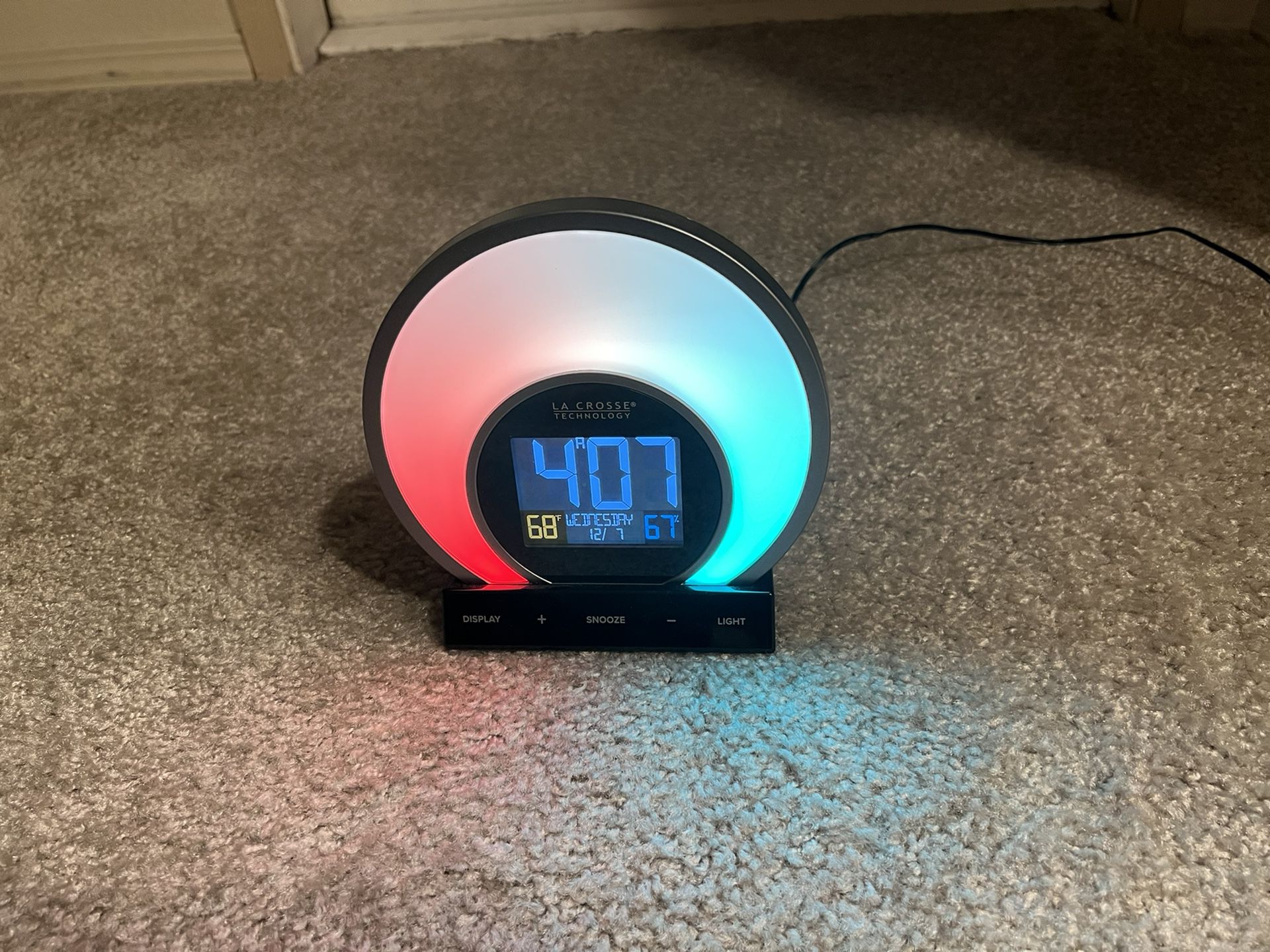 La Crosse Technology Soluna Light Alarm Clock (C80994)