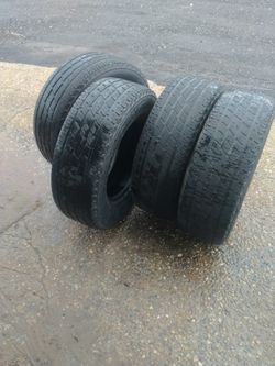 Four 265 70 R17 Only 100.00One Has A Plus