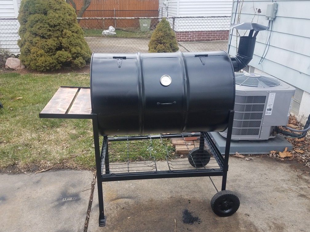 BBQ PIT 55 gallon drum ( Grill )