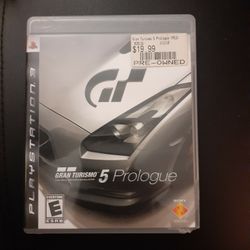 Ps3 Game ... Gran Turismo 5 Prologue !!!