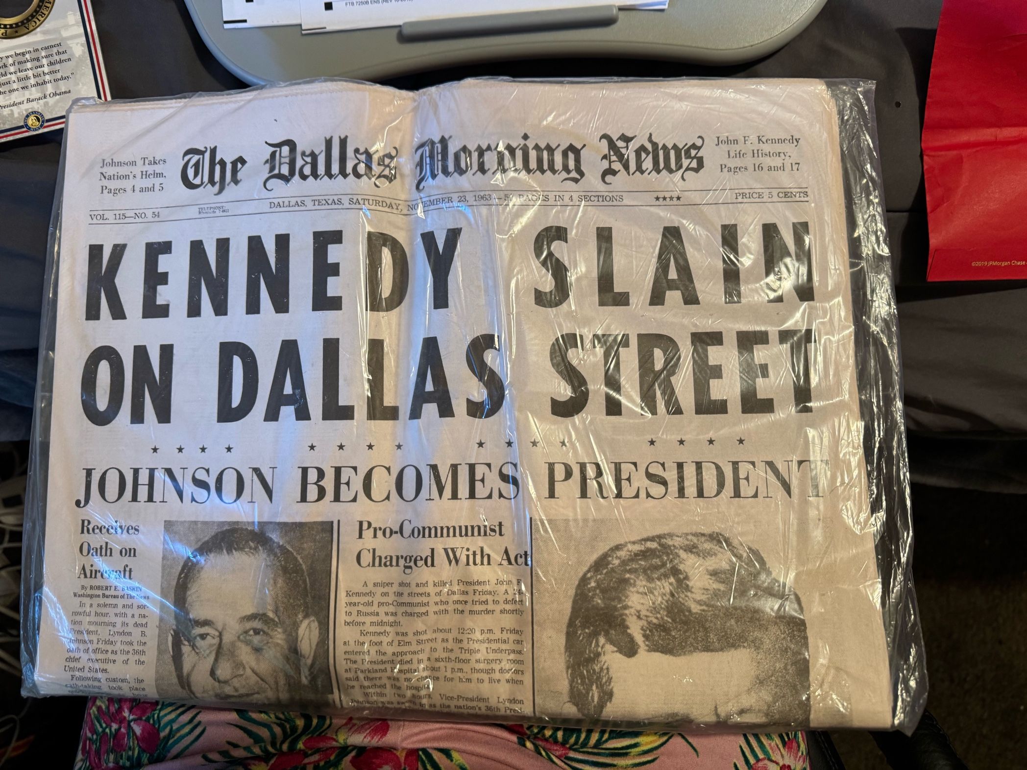 Kennedy news paper