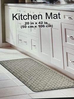 🖤 Black Kitchen Mat