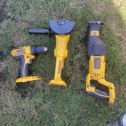 Dewalt Tools with battery and Charger 