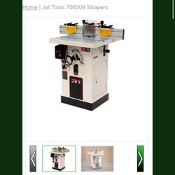 Jet Single Spindle Shaper 3HP 1 Phase