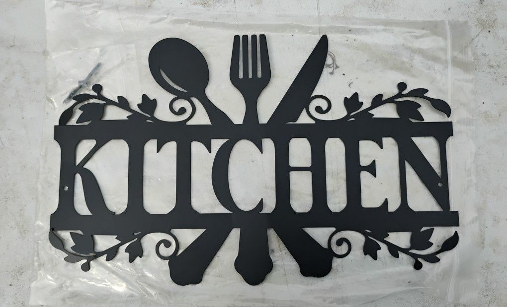 Metal Kitchen Wall Decor