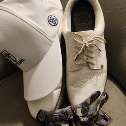 G/Fore G4 Golf Shoes, Glove, And Hat