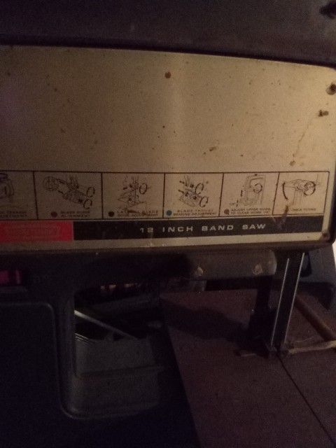 12" Craftsman Bandsaw