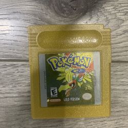 Pokemon Gold for gameboy (great condition with new battery, saves)