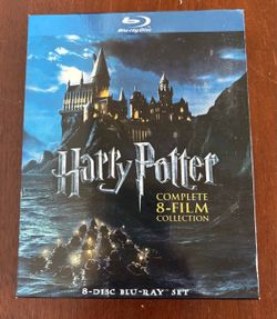 Complete Harry Potter Blu-ray eight disc set