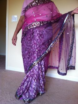 Indian designer sari