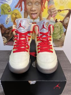 Jordan Retro 5 Off White “Sail”