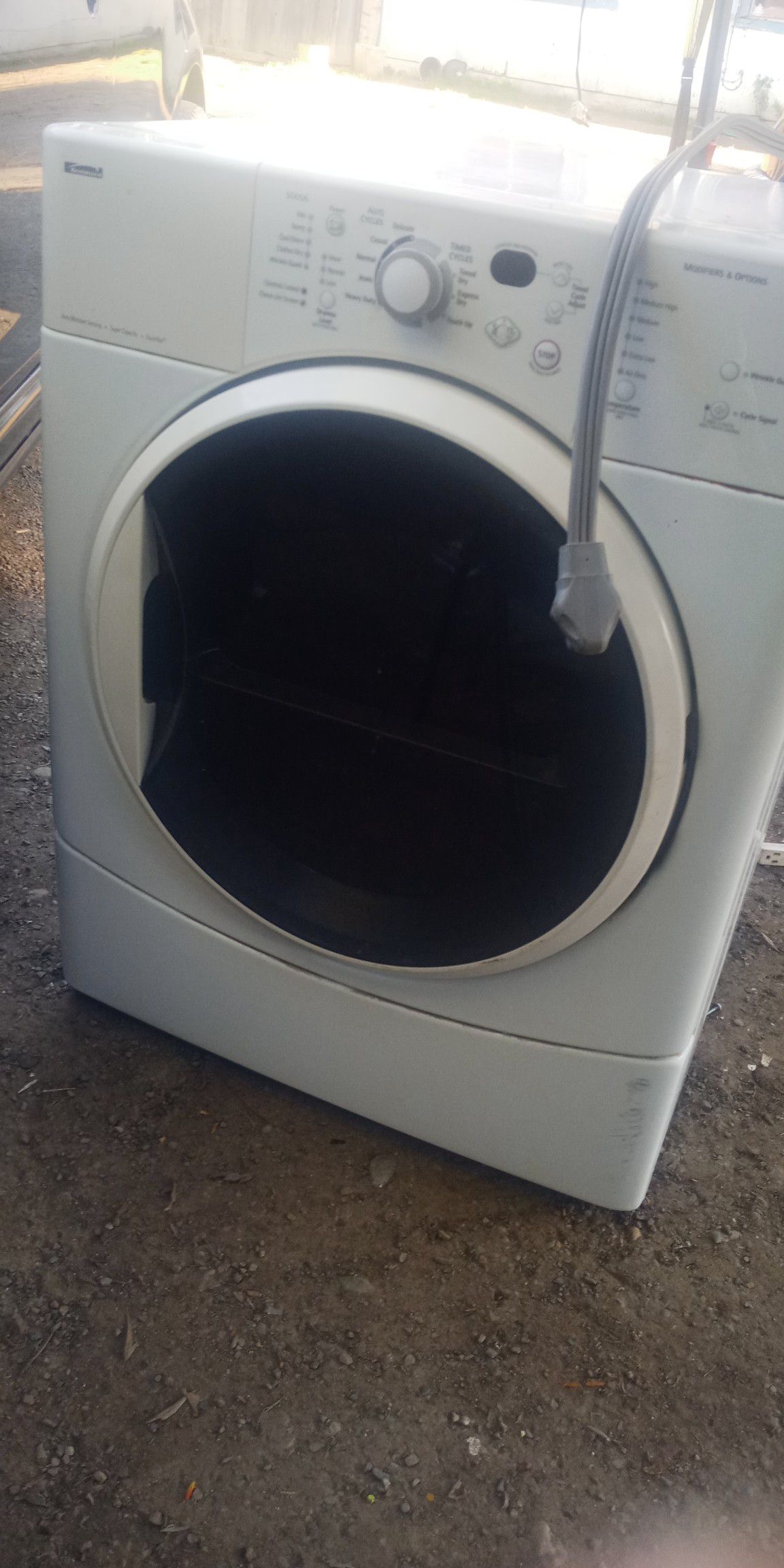Kenmore elite electric dryer