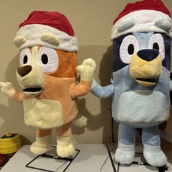 Bluey And Bingo Animatronic Figures 
