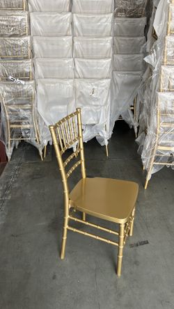 JUST IN !!! Gold Chiavari Chairs  For SALE 