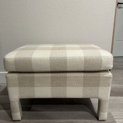 Studio McGee For Target Like New Ottoman