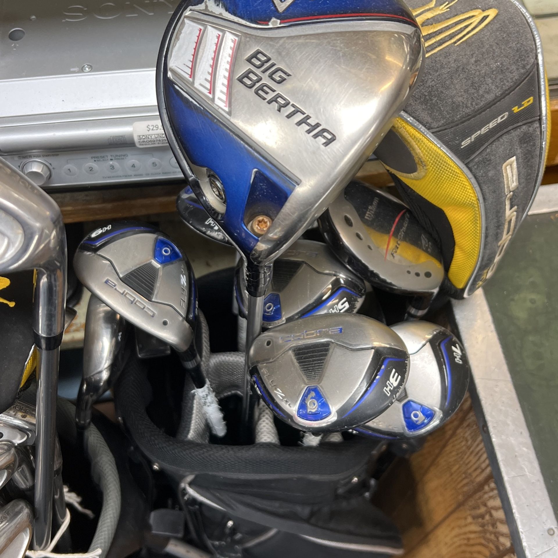 Golf Clubs All Different Options