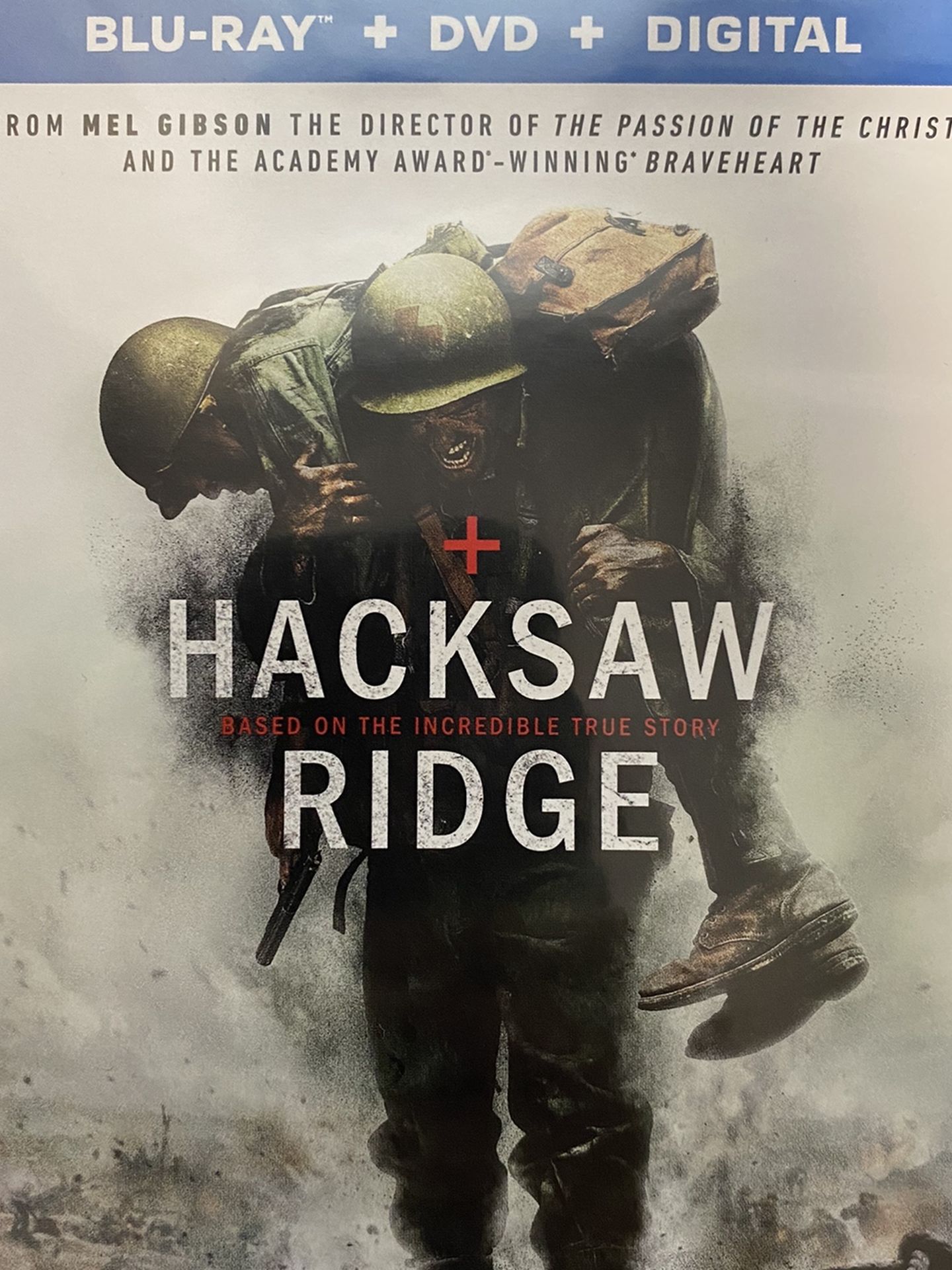 Hacksaw Ridge (Blu Ray And DVD Combo, 2016)