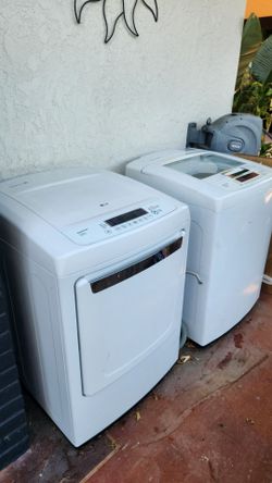 LG  Washer and Gas Dryer