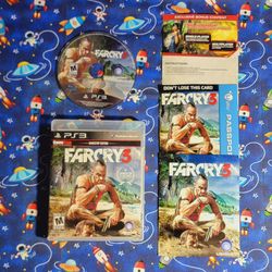 Far Cry 3 Sony PlayStation 3 PS3 Complete CIB GameStop Edition