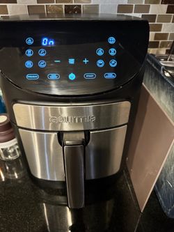 Gourmia Air Fryer Black and Stainless Steel