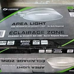 New Lithonia 20W LED Outdoor Security Light — Dusk to Dawn”