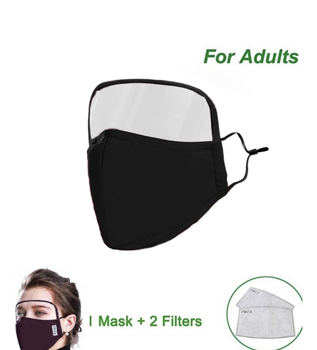 Antibacterial face mask
