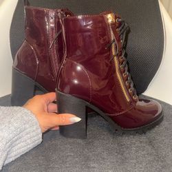 Fashion Nova Chunky Heel Rain Boots